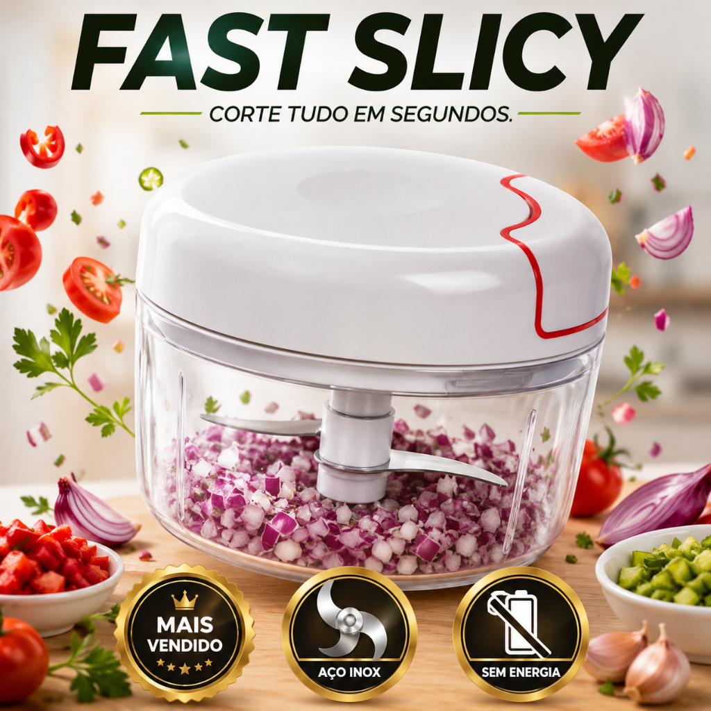 Mini Processador Manual Alimentos Compacto 2 Laminas Corda Retratil Facil Limpeza