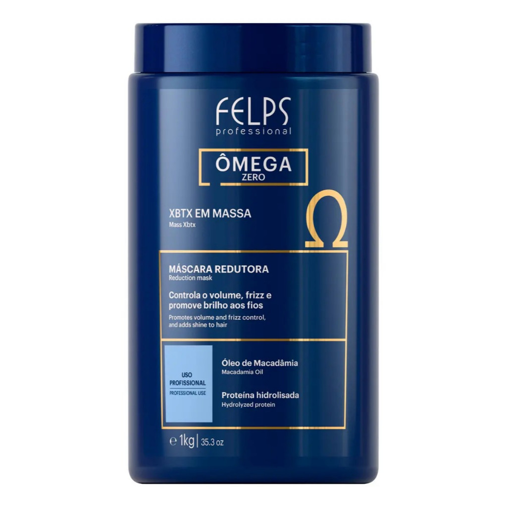 Felps Xbtx Sem Formol Omega Zero 1kg