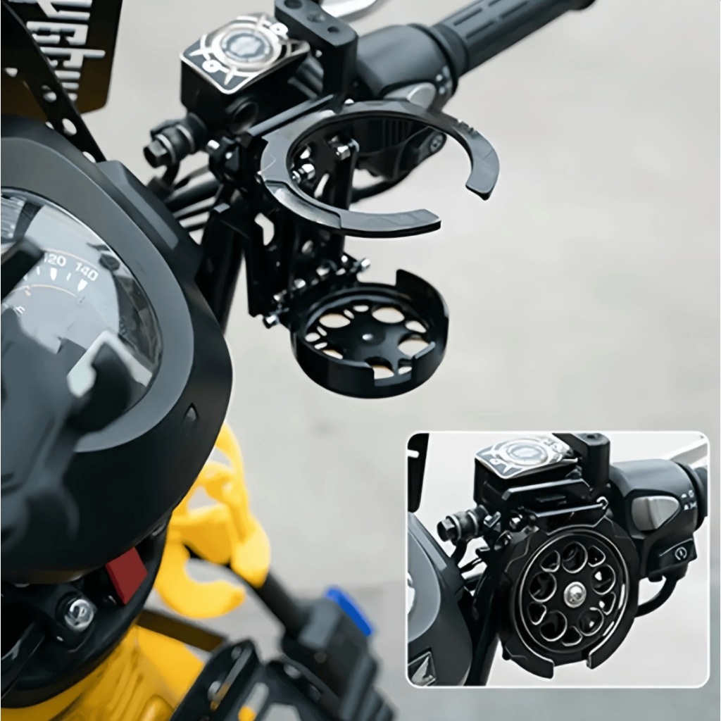 Suporte Universal para Copos e Garrafas de Água para Motocicletas e Bicicletas – Suporte para Bebidas para Scooters Elét