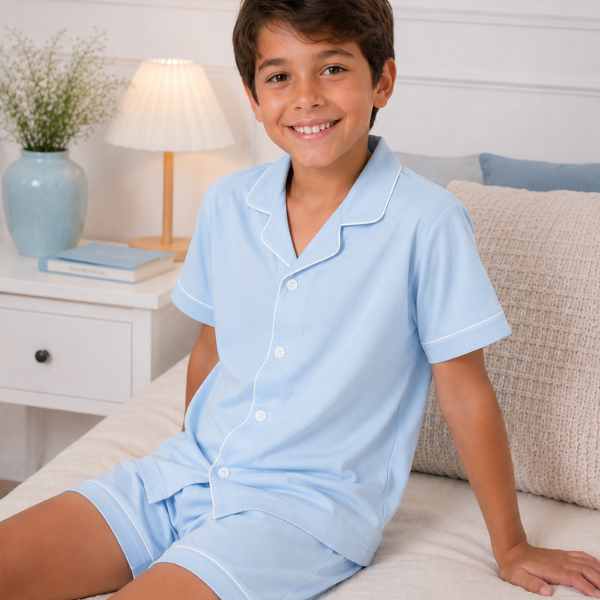 Pijama Menino 100% Algodão Americano Infantil - Confortável e Macio