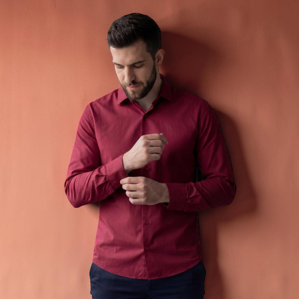 Camisa Masculina Manga Longa Tricoline - Alta Qualidade e Conforto | Kali Empreendimentos