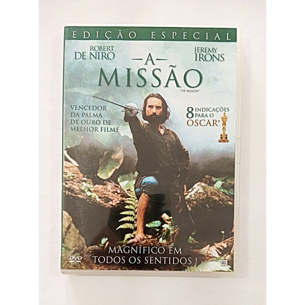 DVD A missão original Robert De Niro drama cxd