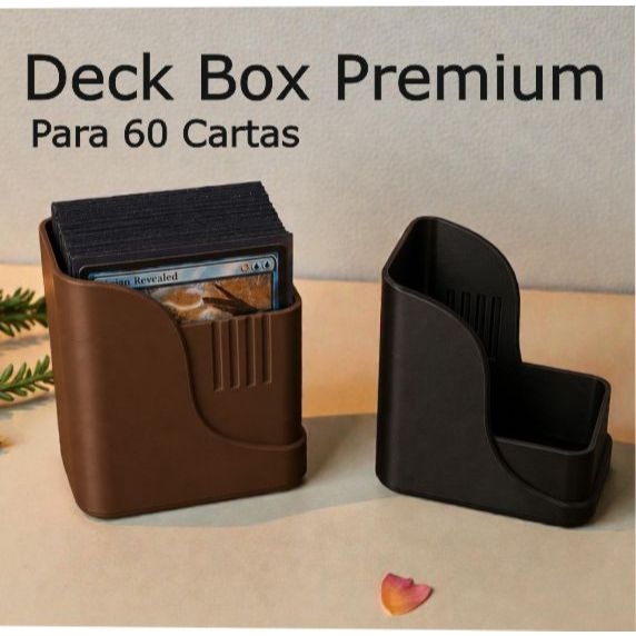 Deck Box Premium Porta Cartas TCG - 60 Cartas Pokémon Magic Yu-Gi-Oh