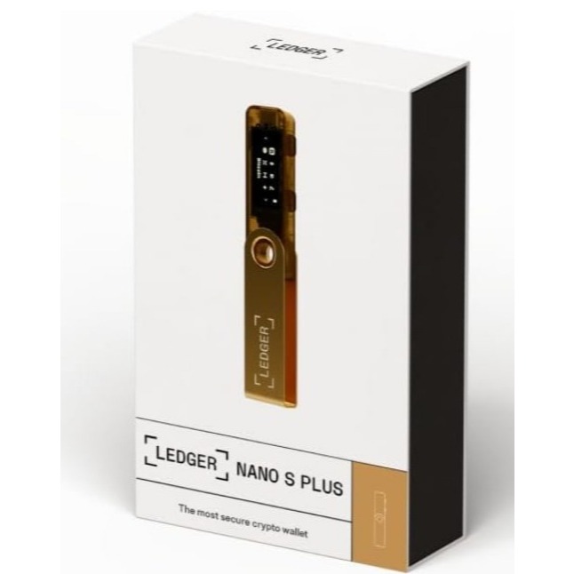 Ledger Nano S Plus Crypto Hardware Wallet - Carteira de Criptomoedas