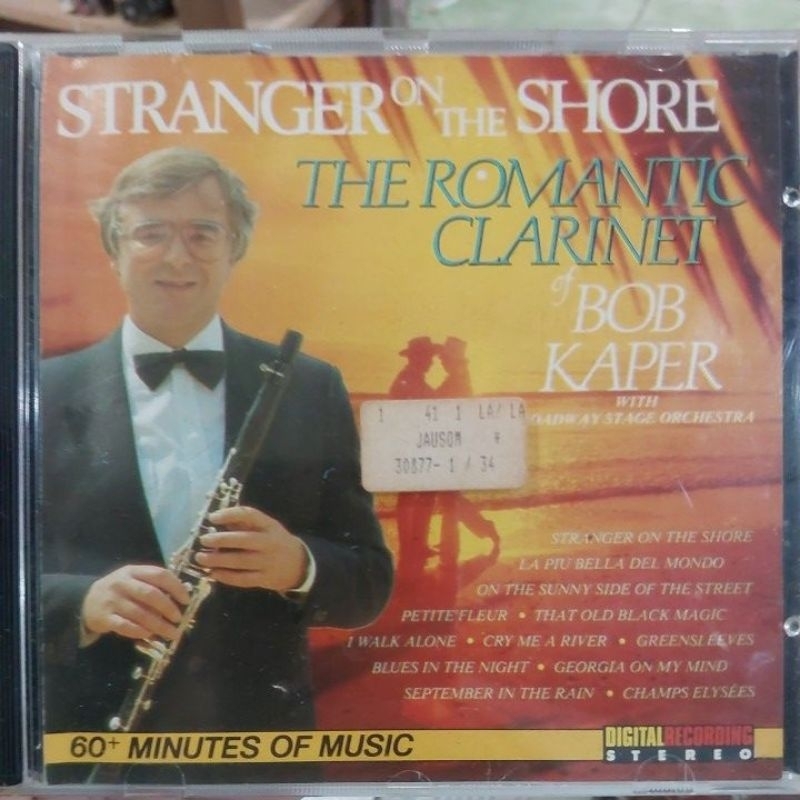 CD Stranger on the Shore The Romantic Clarinet of Bob Kaper - Original Usado