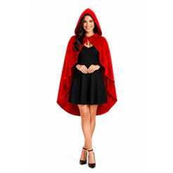 Capa Chapeuzinho Vermelho Adulto