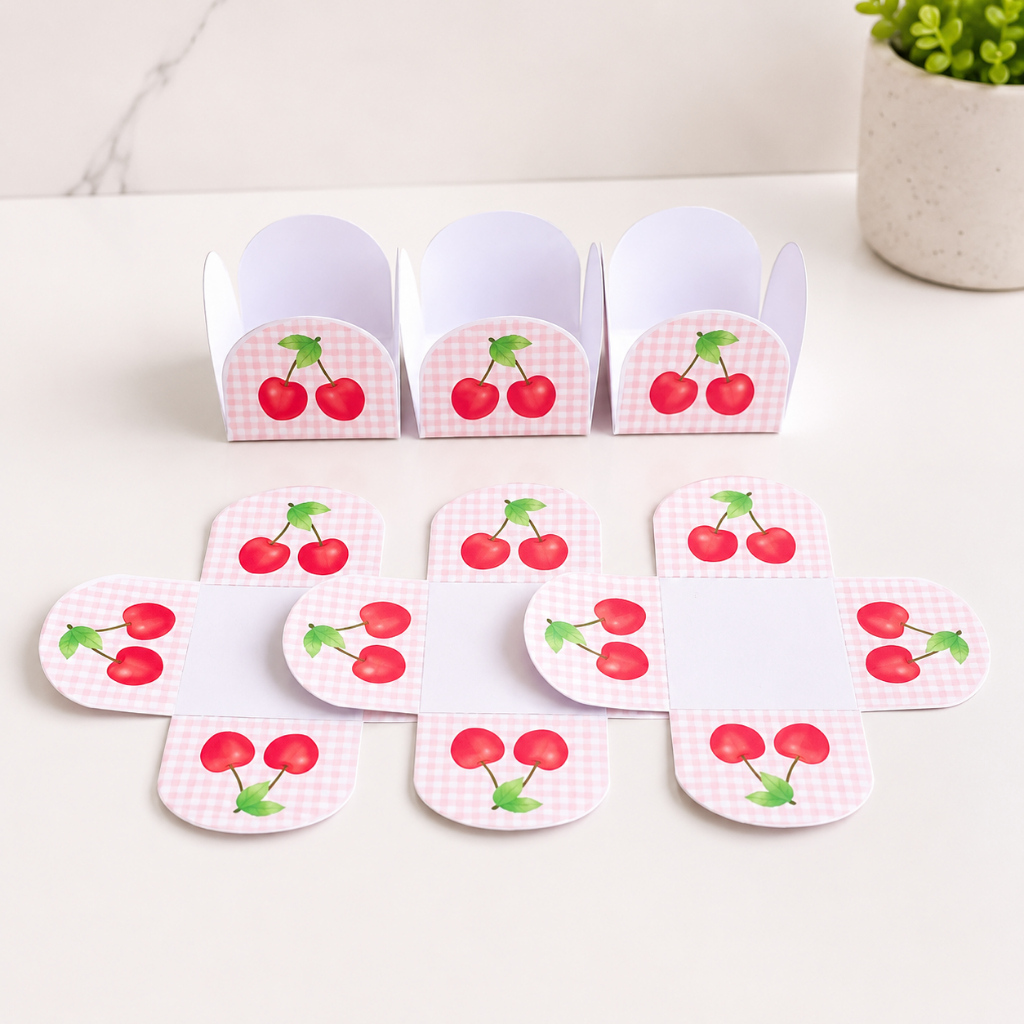 Forminha de Doces cerejinha /Personalizada no Tema /Lembrancinha de Festa /Aniversário