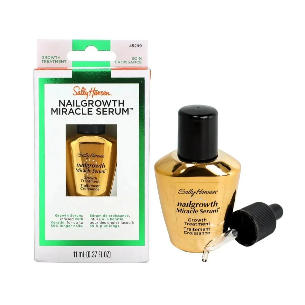 Sally Hansen Miracle Nail Fortalecedor Crescimento Unha 11ml - DIRETO DOS ESTADO UNIDOS