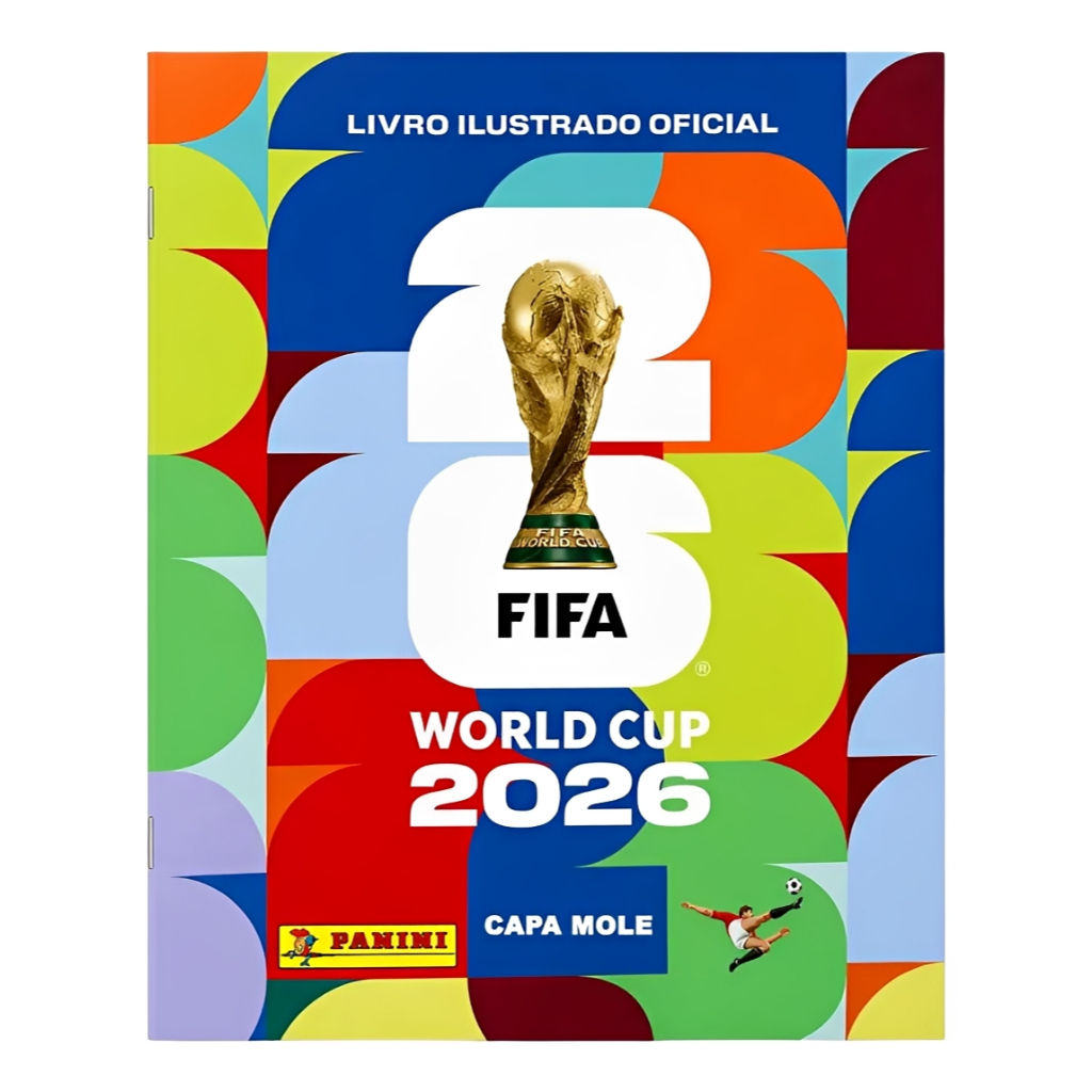 Álbum Copa do Mundo 2026  Brochura + Figurinhas  Oficial Panini