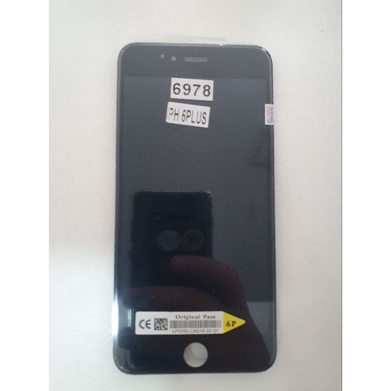 TELA FRONTAL TOUCH DISPLAY COMPATÍVEL IPHONE 6 PLUS PRETA A1634 A PRONTA ENTREGA