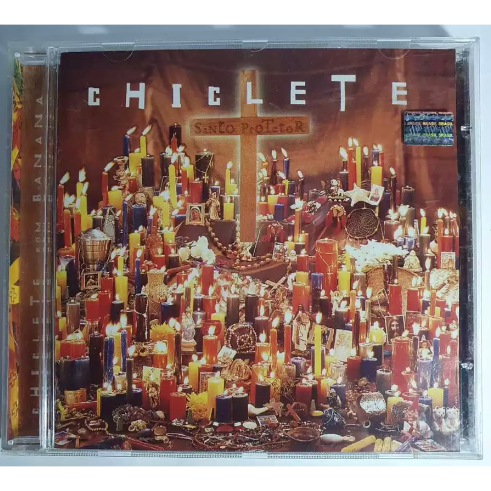 CD Chiclete com Banana – Santo Protetor – Axé / Nacional – Original – Colecionador