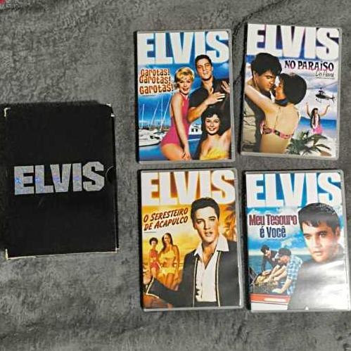 DVD Box Elvis Presley - Coleção com 4 Filmes