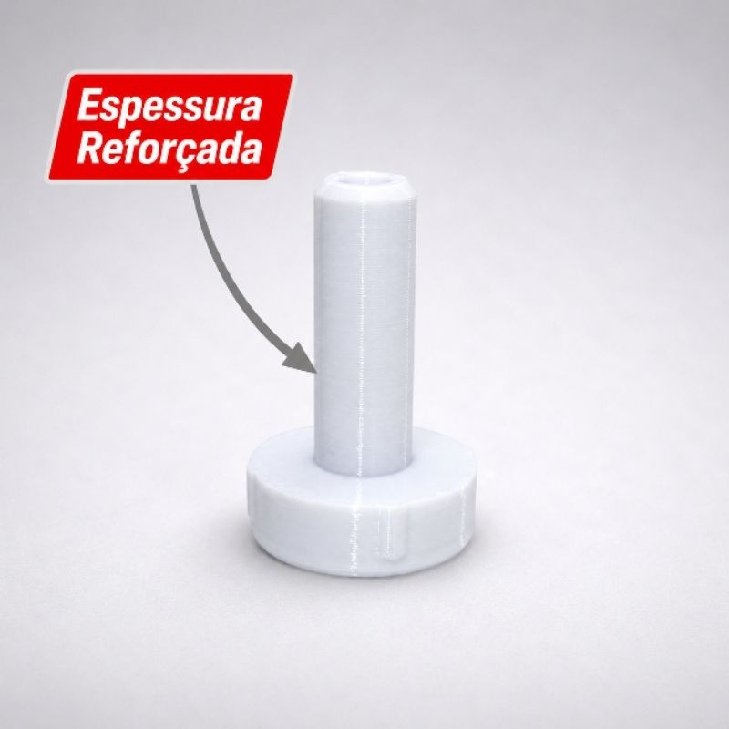Pino Compatível com Lixador Pedicuro Feet Care LIZZ Professional – Encaixe do eixo giratório das lixas