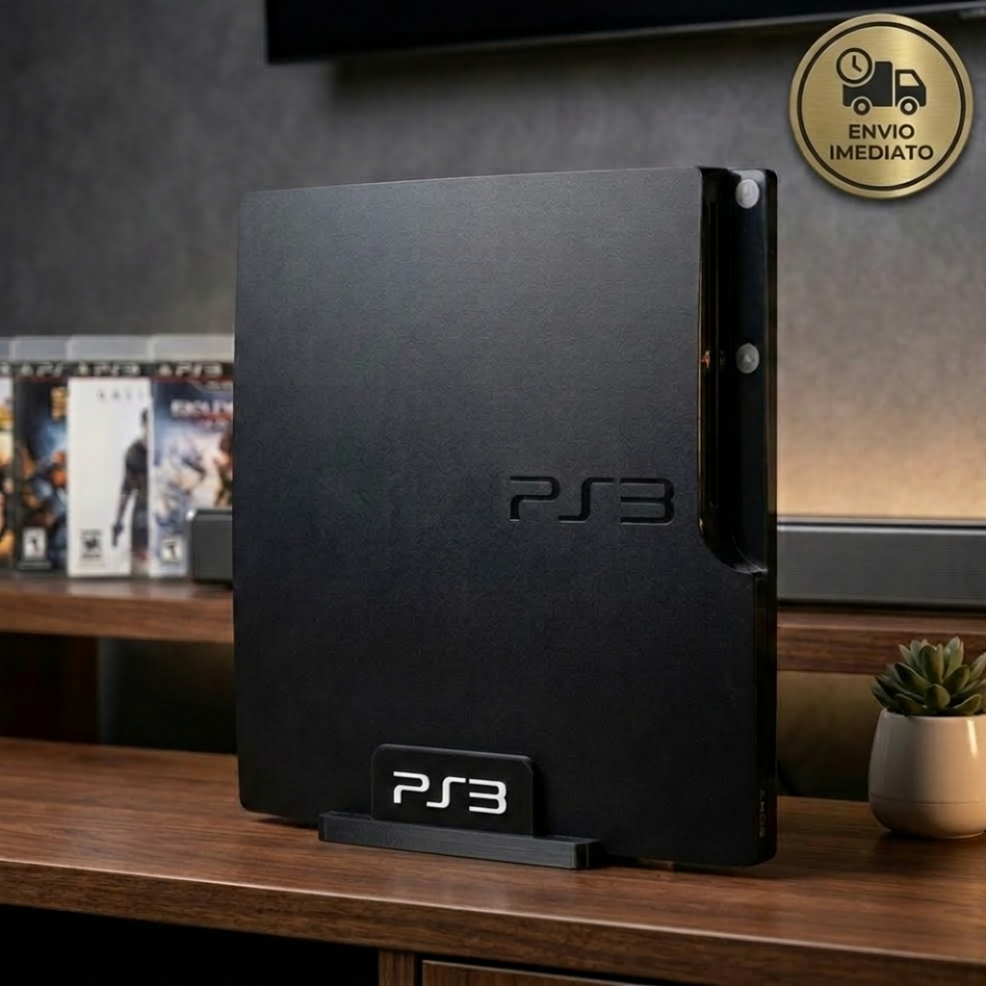 Suporte Vertical Playstation PS3 Slim.
