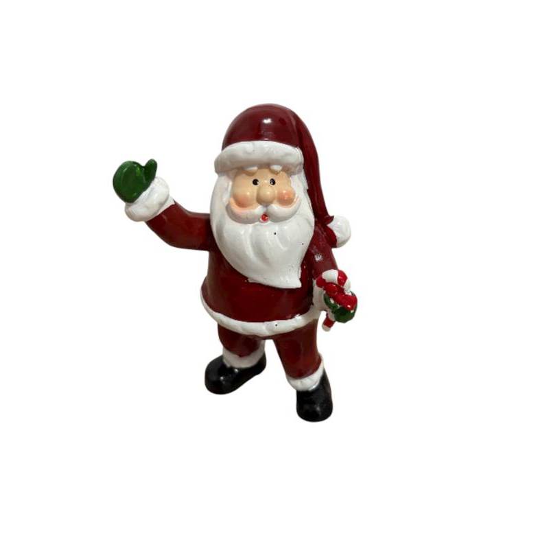 Kit 2 Papai Noel Natalino Mini Enfeite Decorativo Natal — imagem 2 de 2