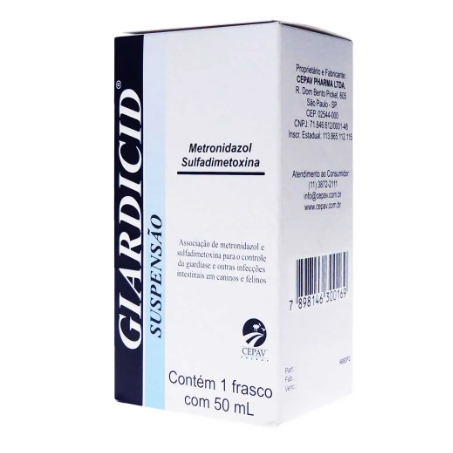 Giardicid Suspensão 50 ml