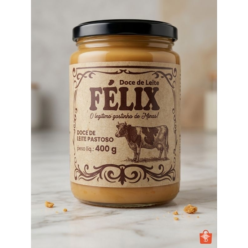 Doce de Leite Pastoso Tradicional 400g