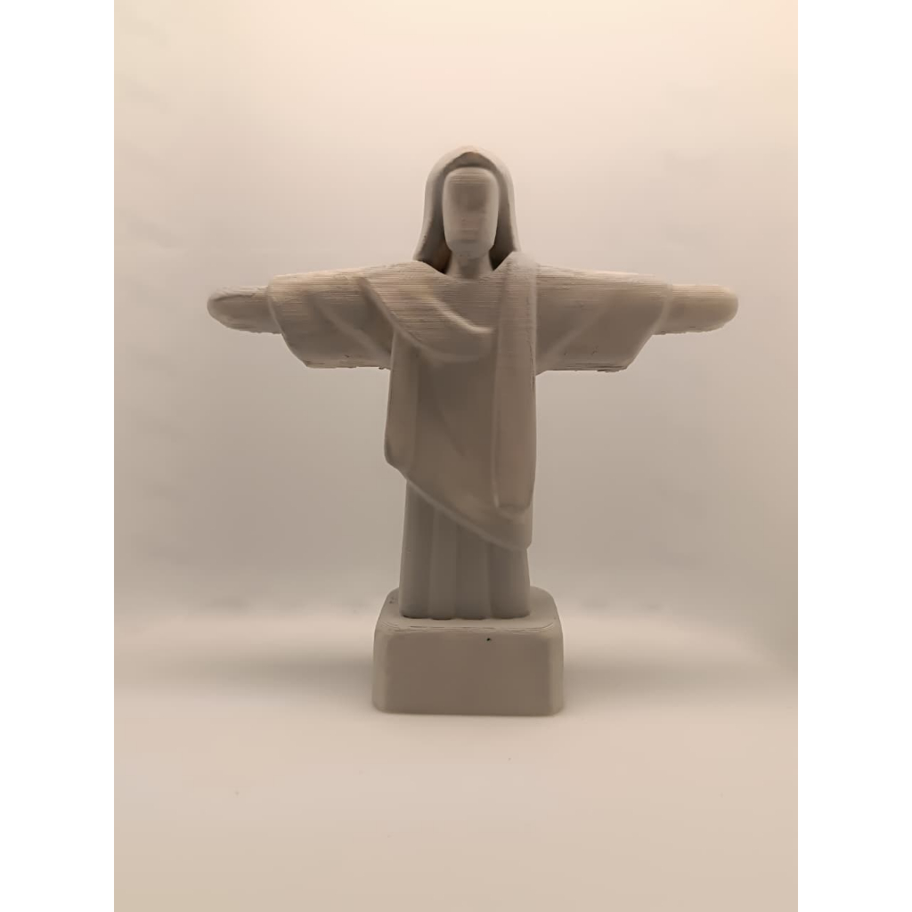 Jesus Cristo Redentor em PLA – miniatura católica cristã Exclusiva Rio de Janeiro 10cm e 15 cm Recife, Pernambuco