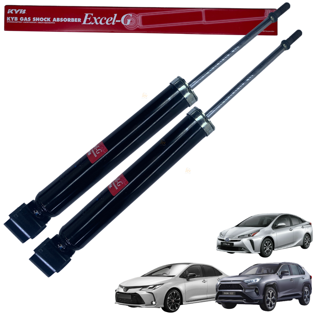 Par 2 Amortecedor Traseiro Original Kayaba New Corolla 2020 2021 2022