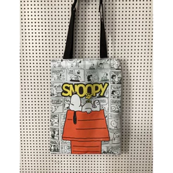 Bolsa sacola Snoopy quadrinhos Dupla Face Bolsa Estampada