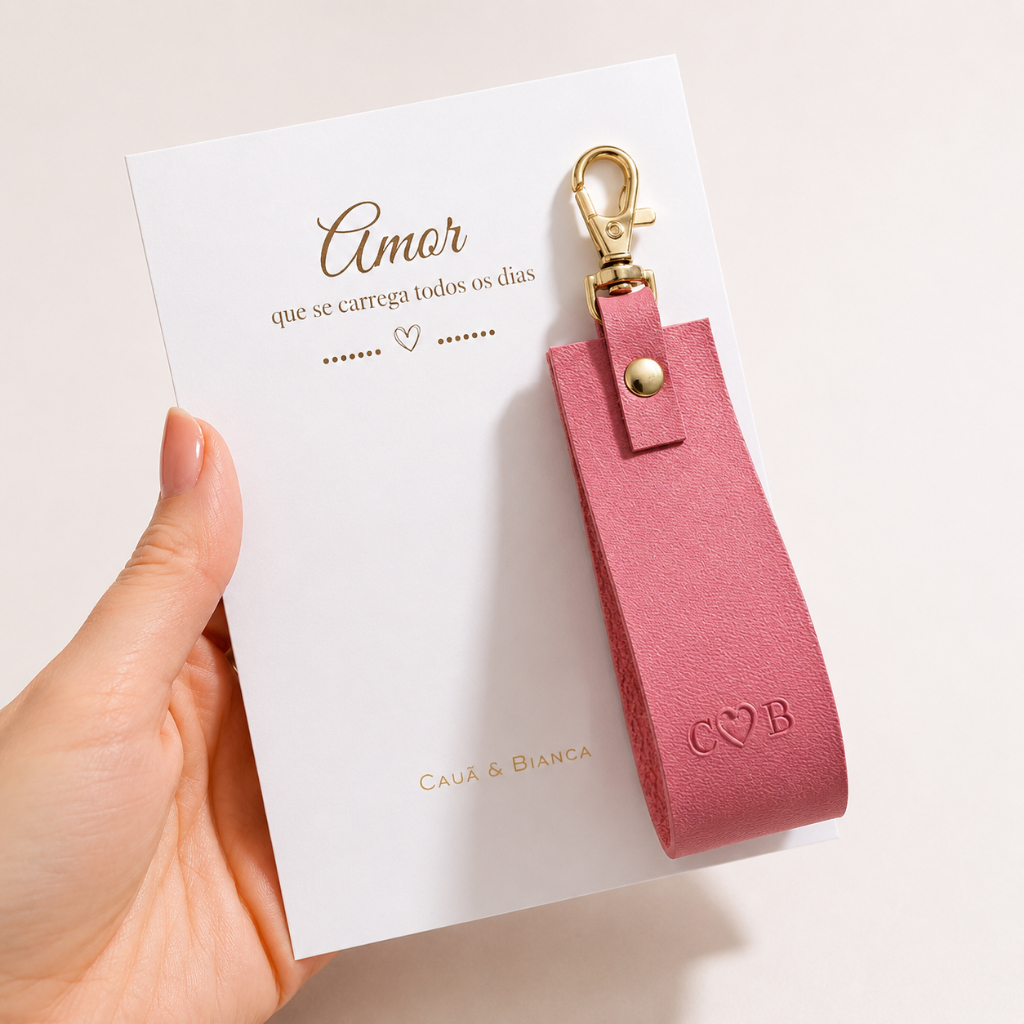 Chaveiro Personalizado Amor com Iniciais e Coração | Lembrancinha Personalizada Casamento Aniversário I Dia dos Namorado