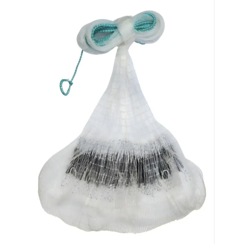 Tarrafa de Pesca 20mts Fio0.40 Malha2.0(4cm malha inteira)Altura2.80 Tarrafa para Praia