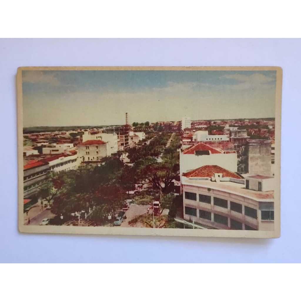 Cartão Postal Avenida Goiás em Goiânia Goiás Foto Cine Foto Baroni Vista Urbana