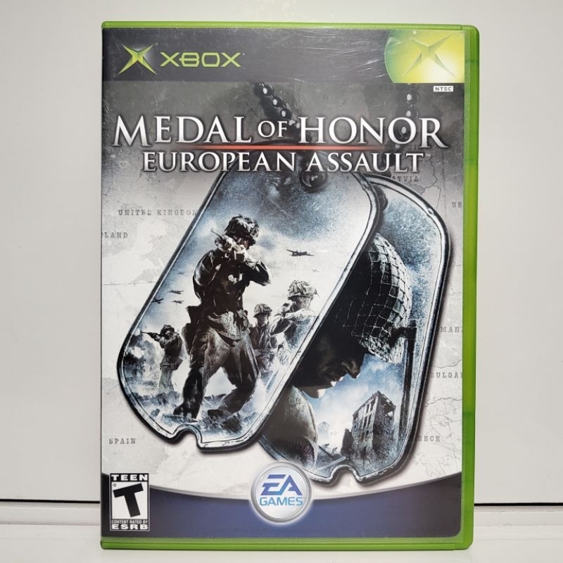 Medal of Honor European Assault Xbox Clássico Original Americano Completo - Game Mídia Física - Jogo Seminovo CIB