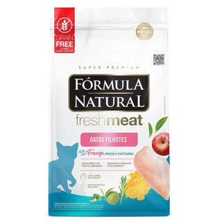 FORMULA NATURAL FRESH MEAT GATO FILHOTE FRANGO MAÇA 1KG