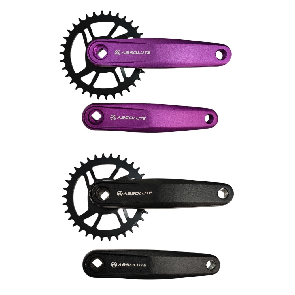 PEDIVELA BIKE 34 DENTES BRAÇOS ALUMINIO 170MM COROA FIXA