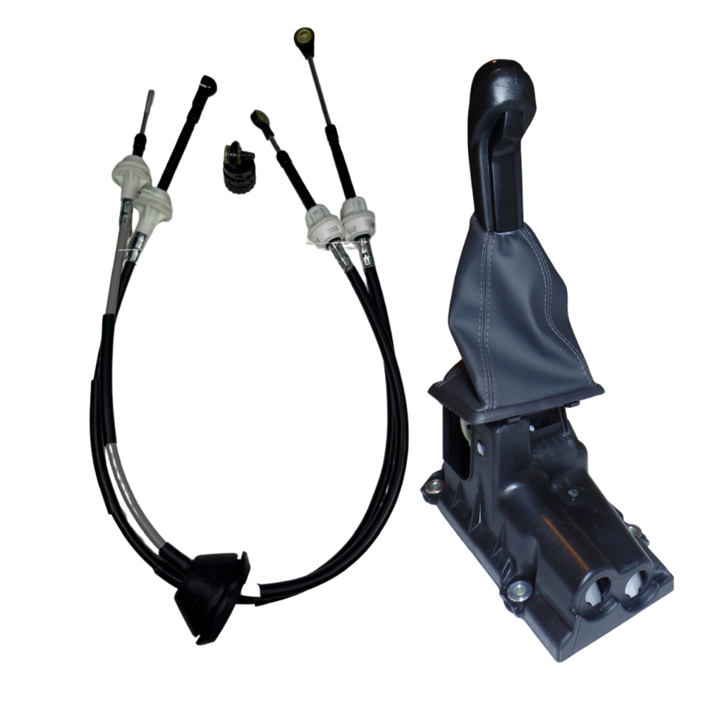 Kit Alavanca De Câmbio Com Completa E Cabo Duplo Chevrolet Montana 2011 A 2014 Agile 2009 A 2014