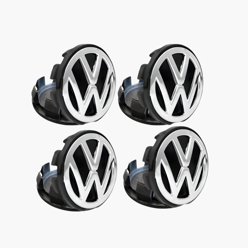 Calotinhas Volkswagem Centro De Roda 55mm Jogo Com 4 Peças Para Roda Liga Leve Premium