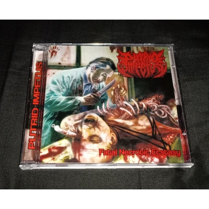 Putrid Impetus - Fatal Necrotic Ecstasy/Slipcase/Nacional/Splatter Death Metal🇧🇷(CD)