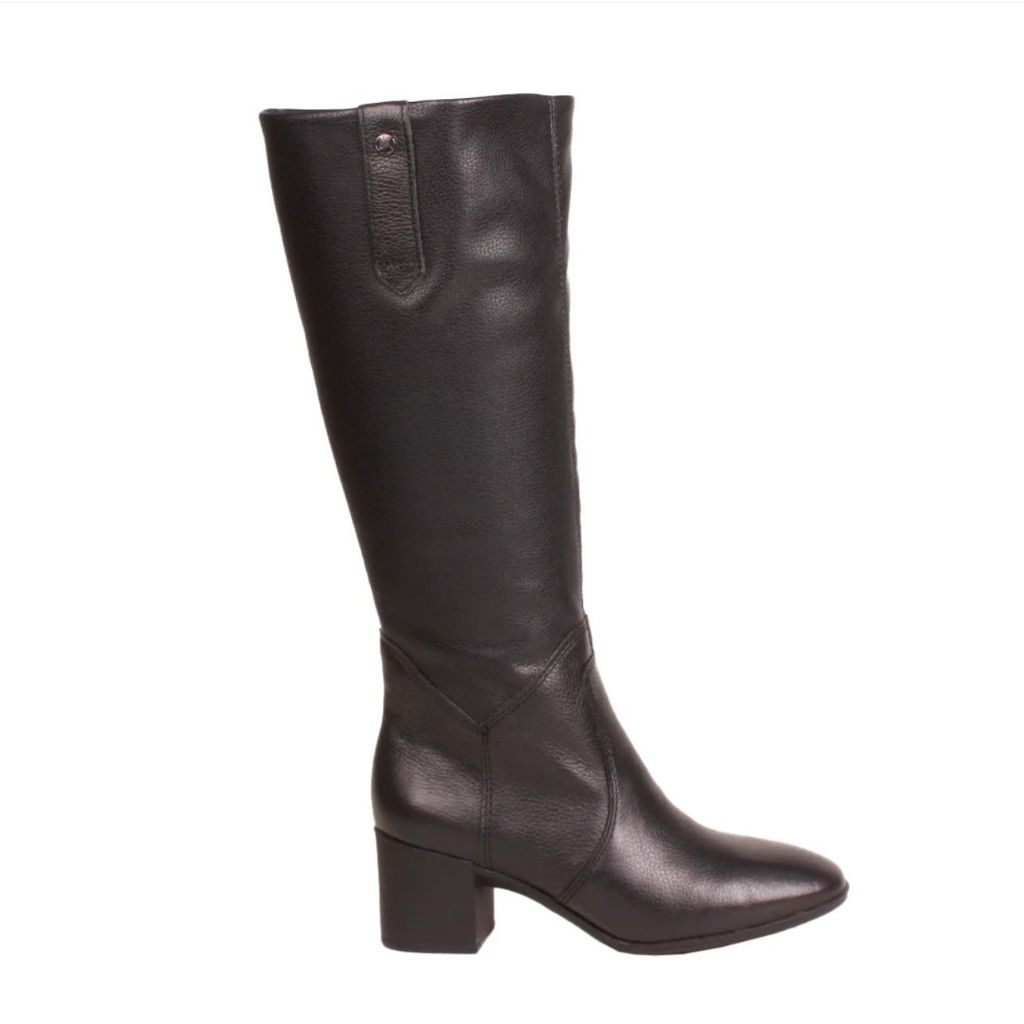 Bota Bottero Feminina Cano Alto Salto Bloco Café