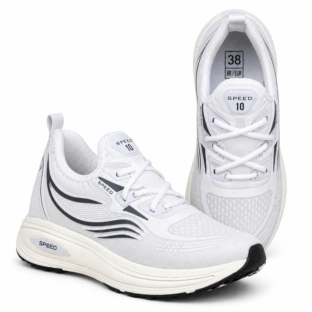 Tênis Masculino Academia Corrida Feminino Premium Treino Fit Super Leve e Confortável