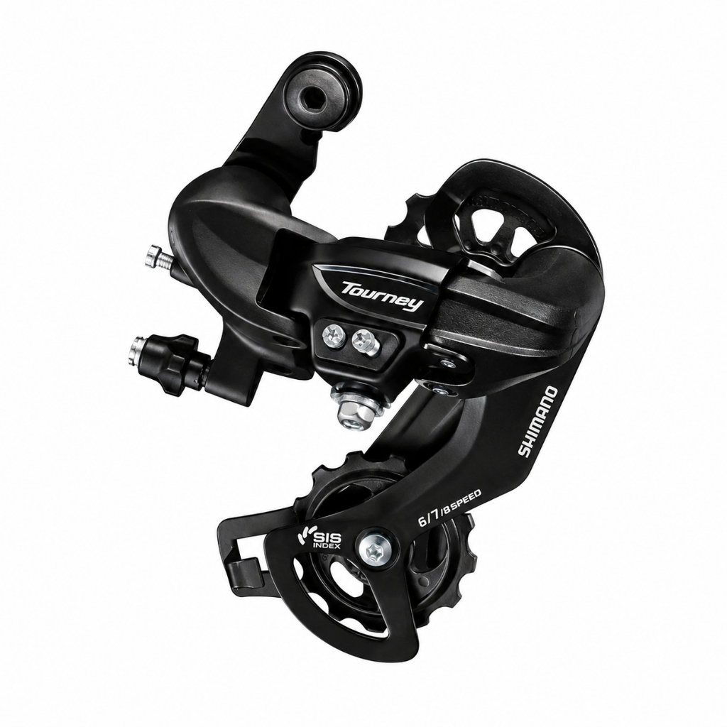 Cambio Traseiro Shimano Tourney Ty300 6/7/8v Mtb Sem Gancheira