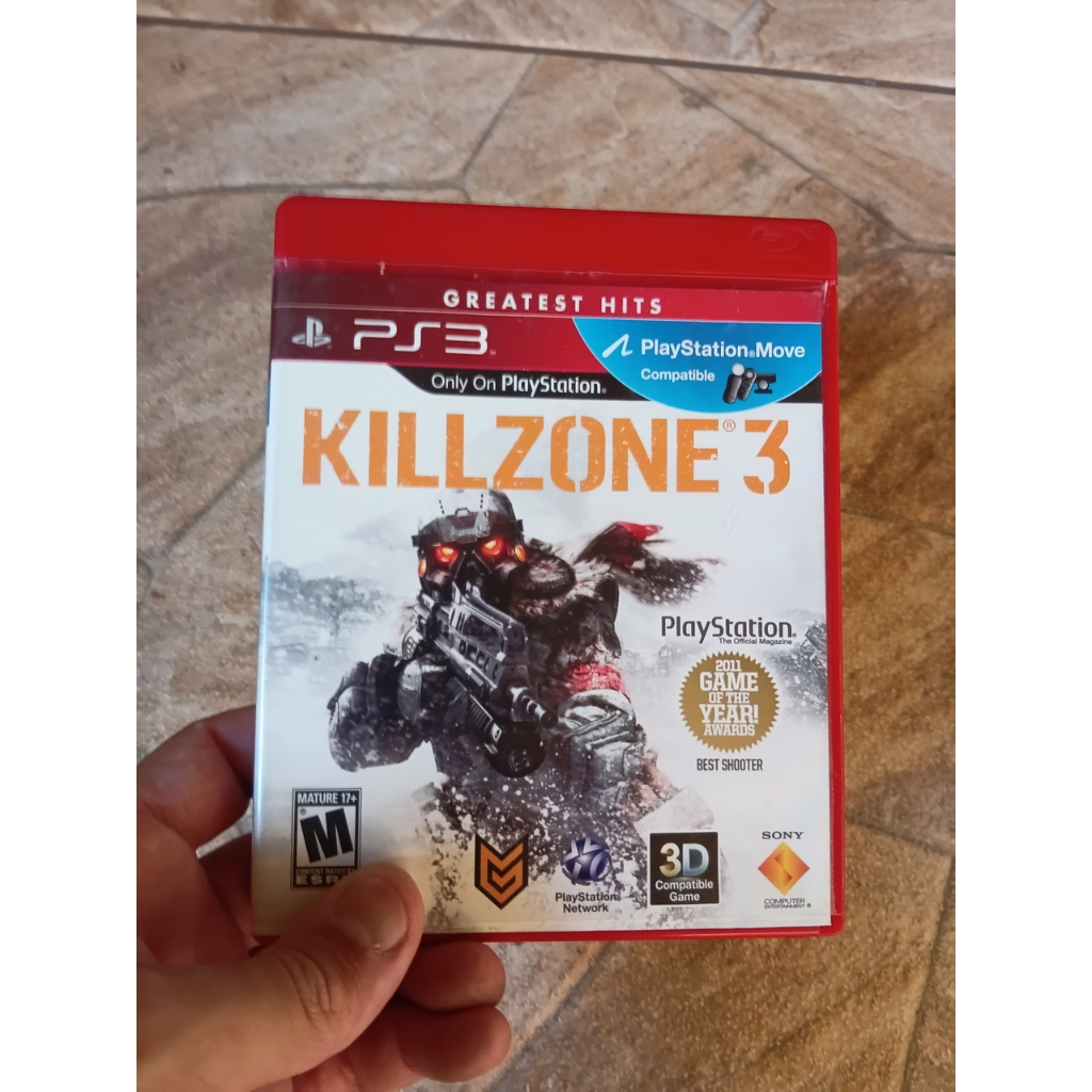 Killzone 3 original do ps3