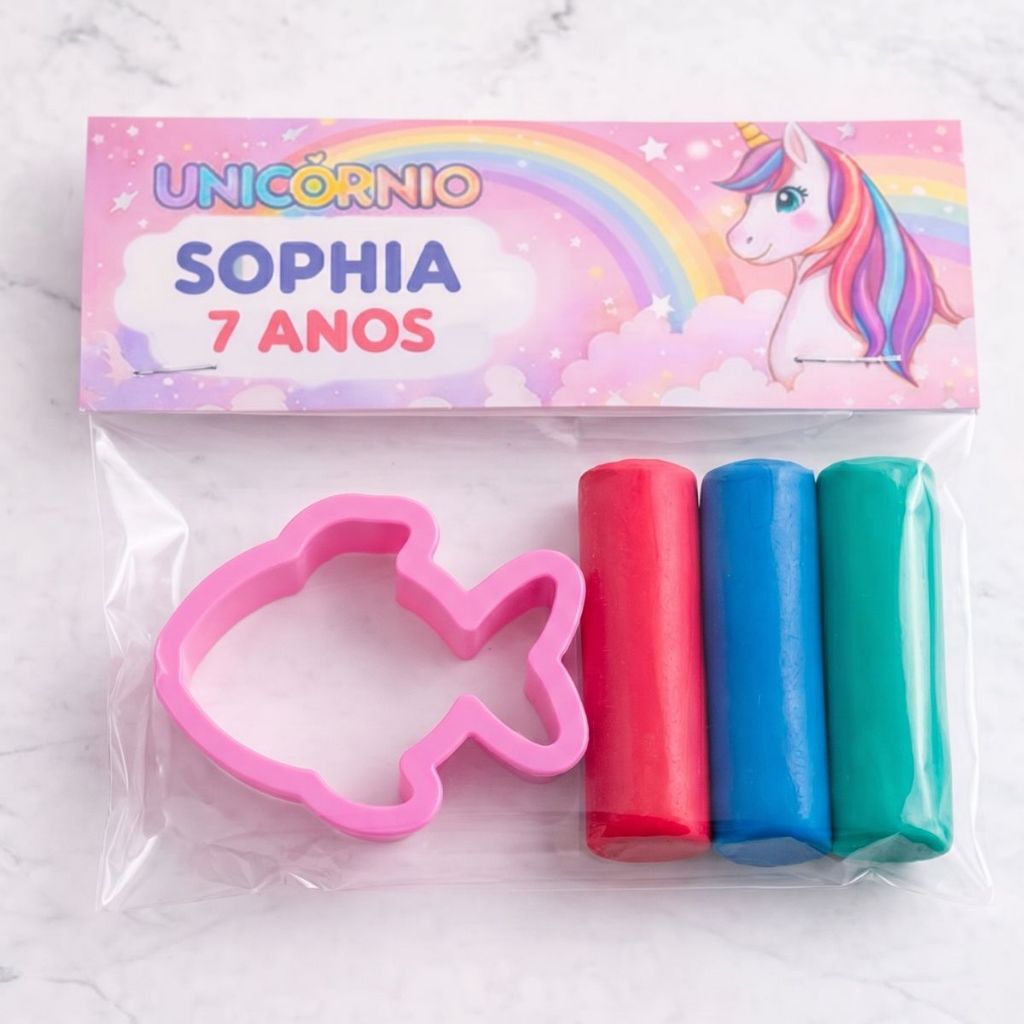 Kit Personalizado Massinha + Molde Para Festa Infantil Lembrancinha - Diversos Temas