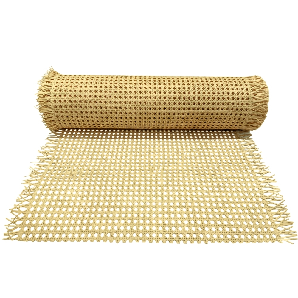 Palhinha Indiana Sintética Sextavada Rattan 1mx50cm Creme Ou Amarela Móveis Cadeira