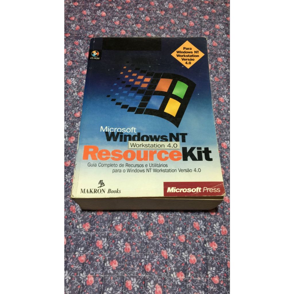 Microsoft Windows NT WORKSTATION 4.0 Resource Kit (sem o CD, LEIA A DESCRIÇÃO)