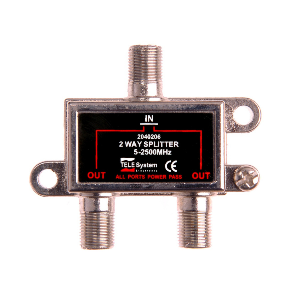 Divisor 1x2 Alta e Baixa Frequência 5-2150Mhz