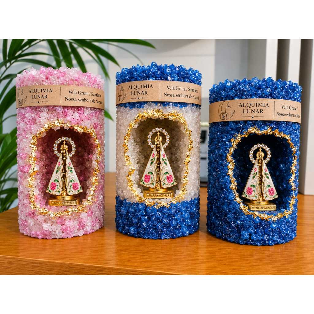 Vela gruta/santuário nossa senhora de Nazaré ou nossa senhora Aparecida