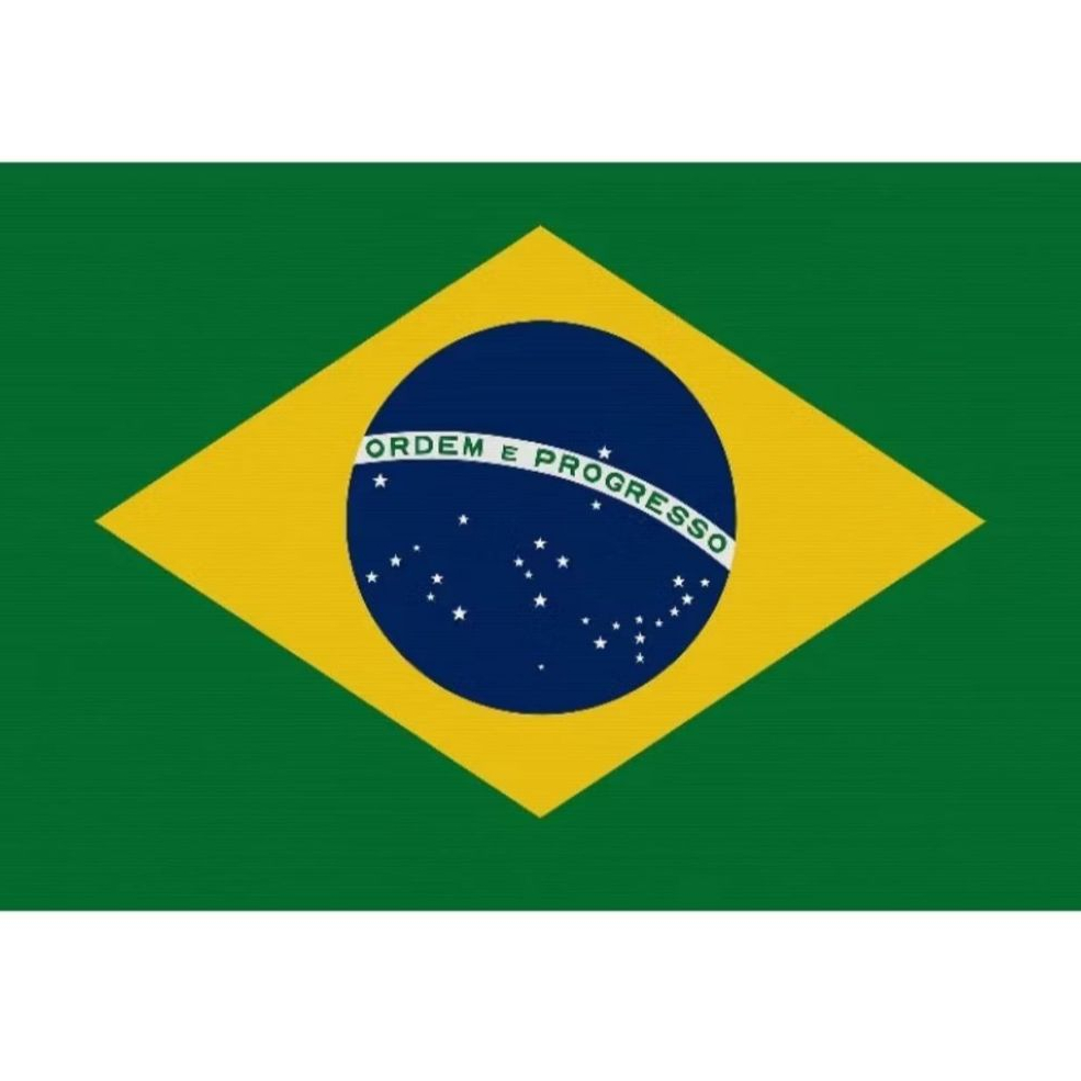 Bandeira do Brasil 1 x 1,45 Metro tecido oxford Rumo ao Hexa Copa Do Mundo Olimpiadas Decoração