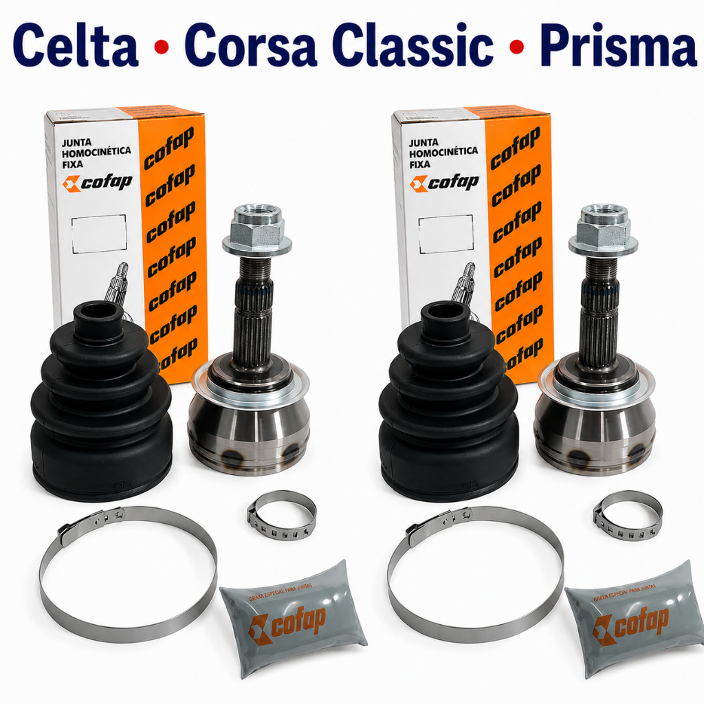 Par Junta Homocinética Celta Corsa Classic 1994 a 2013
