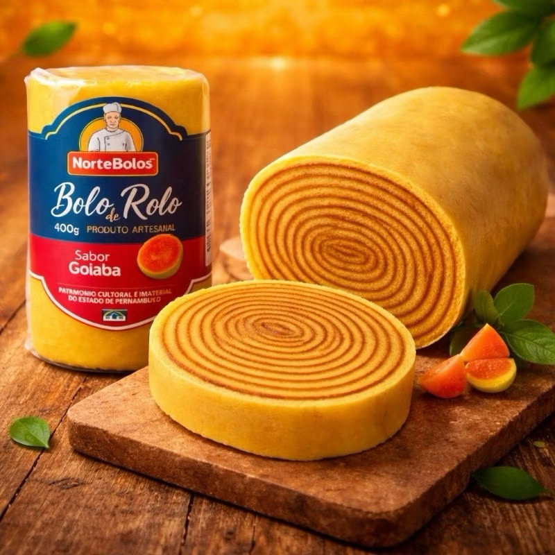 Bolo de Rolo Tradicional Pernambucano 400g