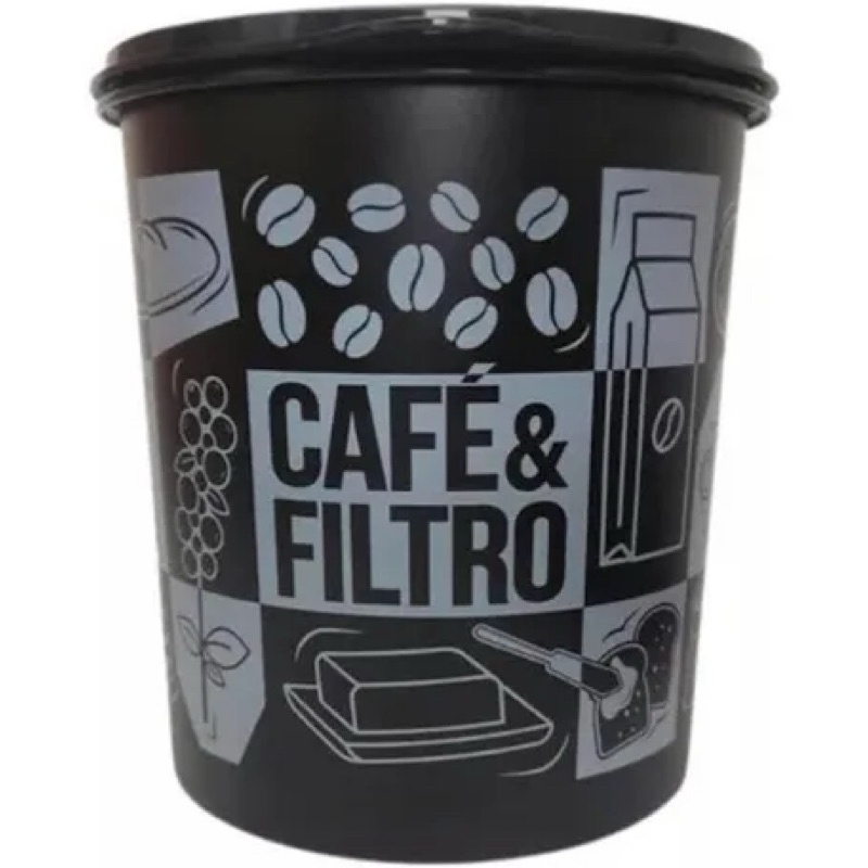 Café com filtro pop box - Tupperware Original
