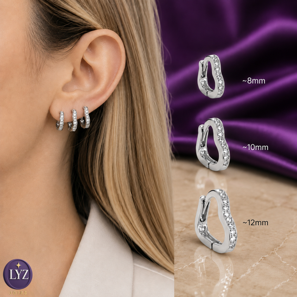 Brincos De Argola Dourados, Joias Hipoalergênicas Elegantes Para Meninas , Acessório De Moda Deslumbrante — imagem 2 de 2