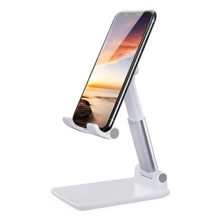 Suporte Para Celular e Tablet Dobrável Portátil Ajustável Apoio Mesa FLUX