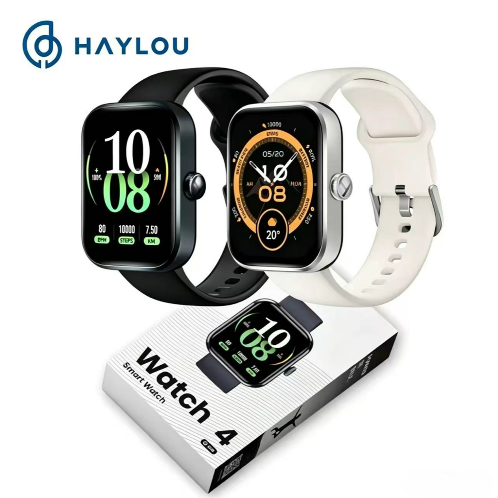 Smartwatch Haylou Watch 4 Tela AMOLED 1.93" GPS IP68 Chamada Bluetooth