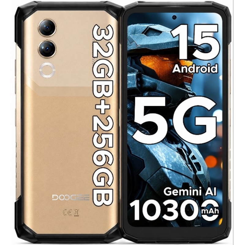 DOOGEE BLADE 20 TURBO 5G 32/256GB 10300mAh DUAL SIM SMARTPHONE ROBUSTO NFC S41 PLUS